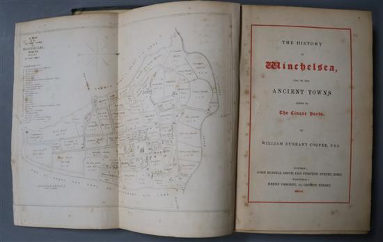 CINQUE-PORTS: Cooper, William Durrant - The History of Winchelsea, One of the Ancient Towns Added to The Cinque Ports,